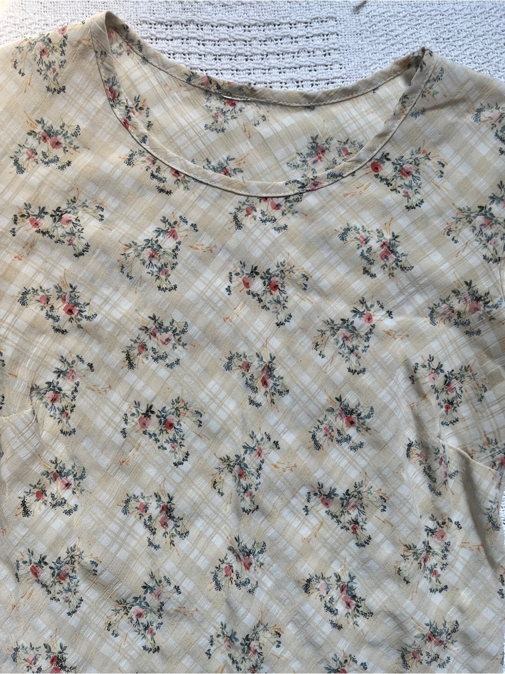 Vintage 90βs/ Y2K cottagecore mini dress - Picture 4 of 6